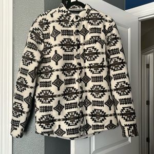 Aztec print jacket